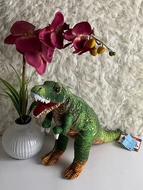 GANZ TYRANNOSAURUS STUFFED PLUSH DINOSAUR/STUFFED ANIMAL~NEW!